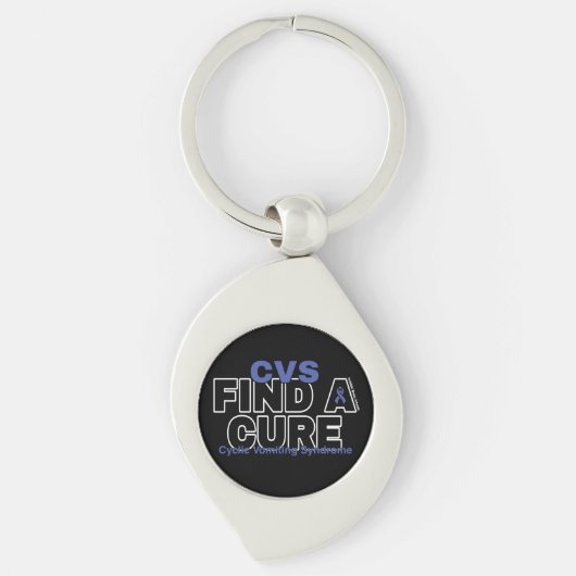 CURE/はっきりした...CVSの検索 キーホルダー (正面)