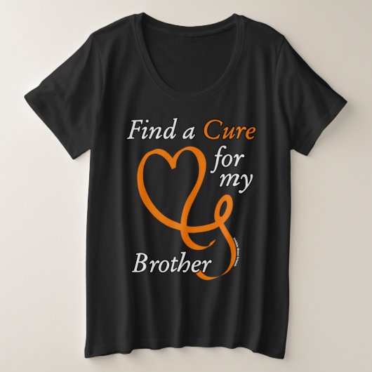 Cure/ハート/Brother...RSD/CRPSの検索 プラスサイズTシャツ (デザイン正面)