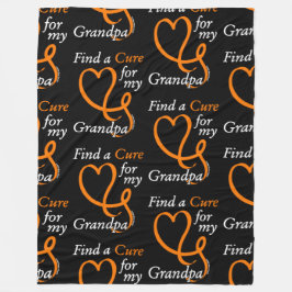Cure/ハート/Grandpa...RSD/CRPSの検索 フリースブランケット