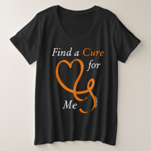 Cure/ハート/Me...RSD/CRPSの検索 プラスサイズTシャツ