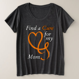 Cure/ハート/Mom...RSD/CRPSの検索 プラスサイズTシャツ