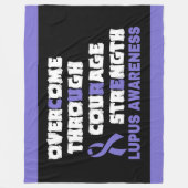 CURE...ルパス フリースブランケット (正面)