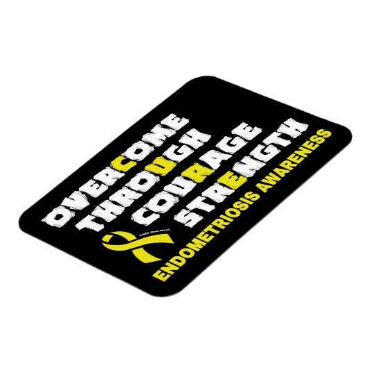 CURE...子宮内膜症 マグネット (左側)