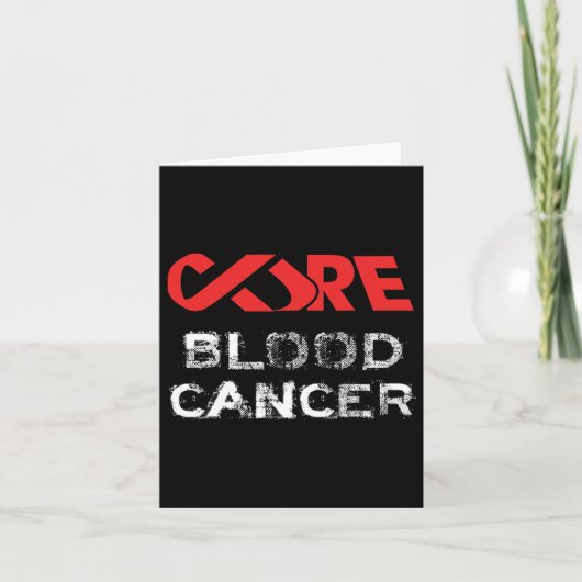 Cure Blood Cancer Awareness カード (正面)