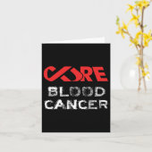 Cure Blood Cancer Awareness カード (黄色い花)