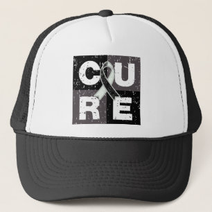 CURE Carcinoid Cancer Distressed Cube キャップ