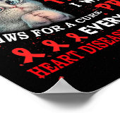 Cure Cat祈ハート病認識度 ポスター (角)