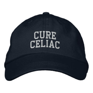 "Cure Celiac" – 刺繍帽子 刺繍入りキャップ