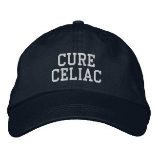 "Cure Celiac" – 刺繍帽子 刺繍入りキャップ