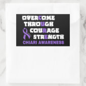CURE...Chiari 長方形シール (バッグ)