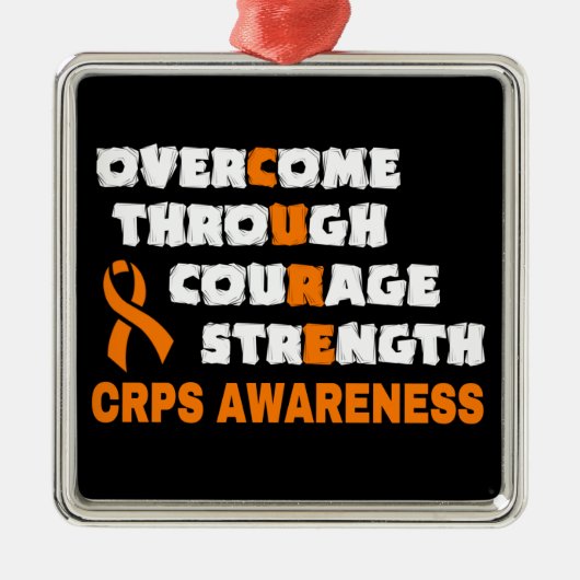 CURE...CRPS メタルオーナメント (正面)