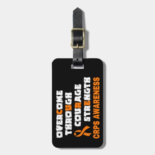 CURE...CRPS ラゲッジタグ (正面縦)