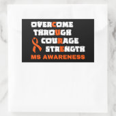 CURE...MS 長方形シール (バッグ)