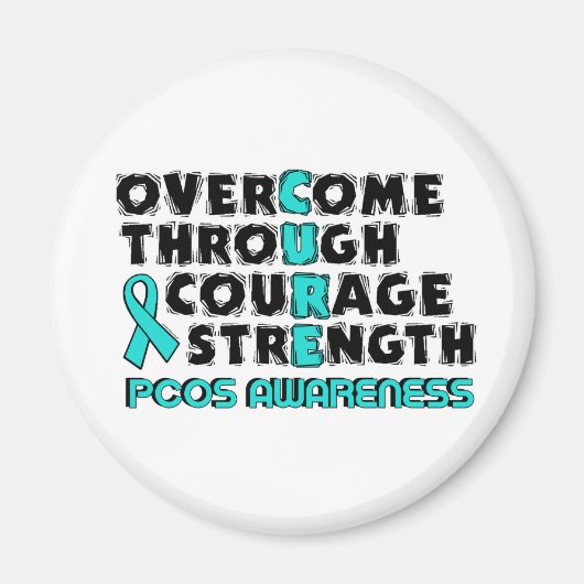 CURE...PCOS マグネット (正面)