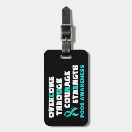 CURE...PCOS ラゲッジタグ (正面縦)