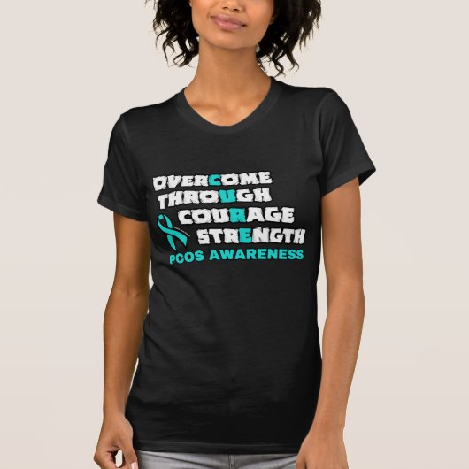 CURE...PCOS Tシャツ (正面)