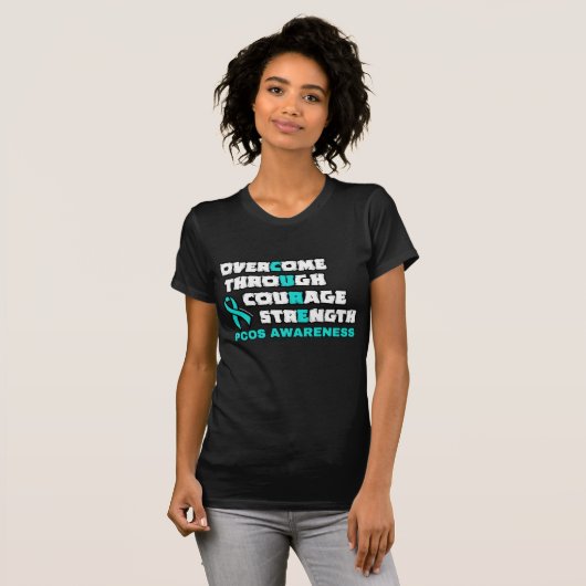 CURE...PCOS Tシャツ (正面フル)