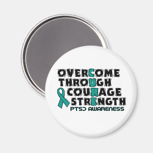 CURE...PTSD マグネット (正面/裏面)