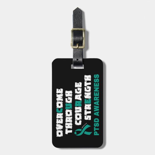 CURE...PTSD ラゲッジタグ (正面縦)