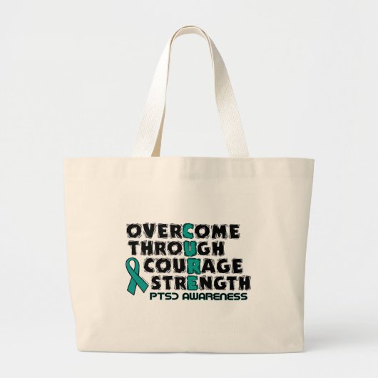 CURE...PTSD ラージトートバッグ (正面)