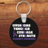 CURE...Sjogren's Keychain キーホルダー (正面)