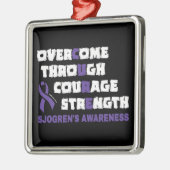 CURE...Sjogren's Metalオーナメント メタルオーナメント (左)