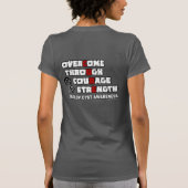 CURE...Tarlov Cyst Tシャツ (裏面)