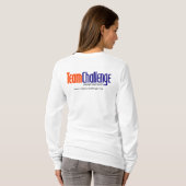 CureCRAPPYの病気へ走ること Tシャツ (裏面フル)