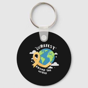 CureFest Around the World Child Cancer Support キーホルダー