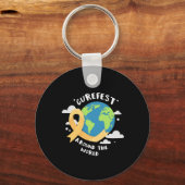 CureFest Around the World Child Cancer Support キーホルダー (正面)