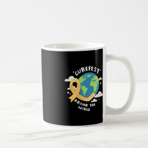 CureFest Around the World Child Cancer Support コーヒーマグカップ
