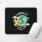 CureFest Around the World Child Cancer Support マウスパッド (マウス)