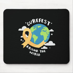 CureFest Around the World Child Cancer Support マウスパッド