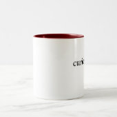 Curiosi茶茶マグ ツートーンマグカップ (中央)