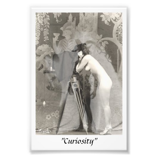 "Curiosity" フォトプリント (正面)