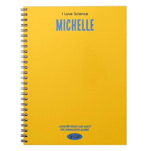 Curiosity Drives Knowledge Quest | Science Explore ノートブック (正面)