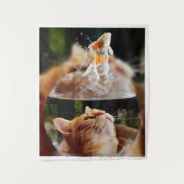 Curiosity in a Fishbowl – The Cat’s Dream タペストリー