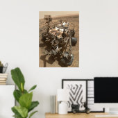 Curiosity Mars Rover ポスター (ホームオフィス)