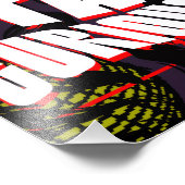 Curious Aura — Modern Minimal Poster フォトプリント (角)