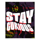 Curious Aura — Modern Minimal Poster フォトプリント (正面)