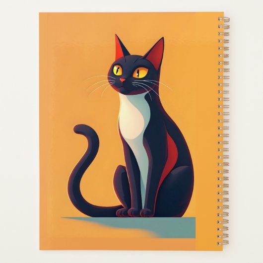 Curious Cat プランナー手帳 (裏面)