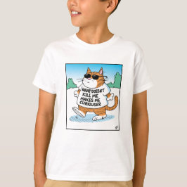 Curious Cat Tシャツ