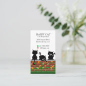 Curious Cats on a Garden Wall 名刺 (スタンド正面)