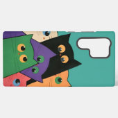 Curious Cats Samsung Galaxyケース (裏面横)