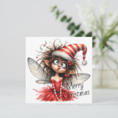 Curious Christmas Fairy – Holiday Card (スタンド正面)