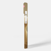 Curious Duck with Pink Hearts Phone Case - Adorabl Case-Mate iPhoneケース (裏面 / 左)