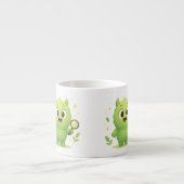Curious Explorer Monster Kids Mug  エスプレッソカップ (正面)