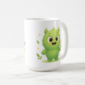 Curious Explorer Monster Kids Mug コーヒーマグカップ (正面右)