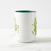 Curious Explorer Monster Kids Mug  マグカップ (中央)