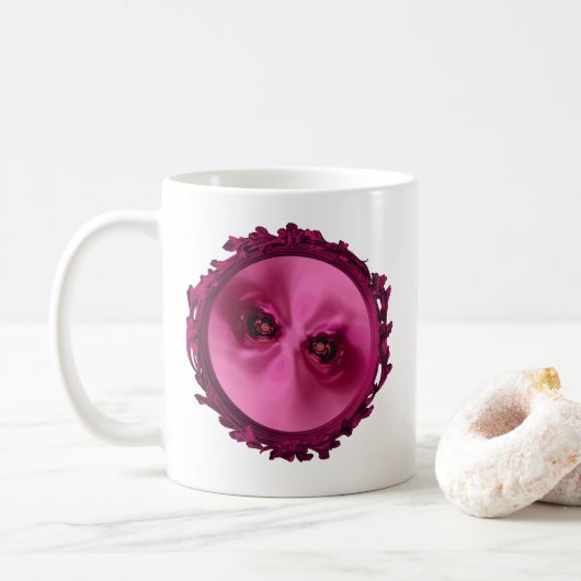 Curious Eyes コーヒーマグカップ (ドーナツ)